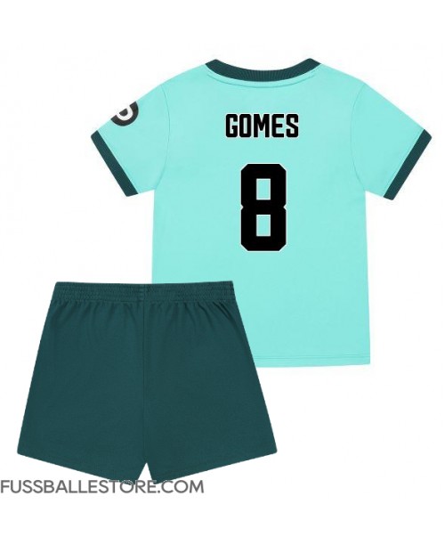 Günstige Wolves Joao Gomes #8 Auswärts Trikotsatzt Kinder 2025-26 Kurzarm (+ Kurze Hosen) Günstige Wolves Joao Gomes #8 Auswärts Trikotsatzt Kinder 2025-26 Kurzarm (+ Kurze Hosen)